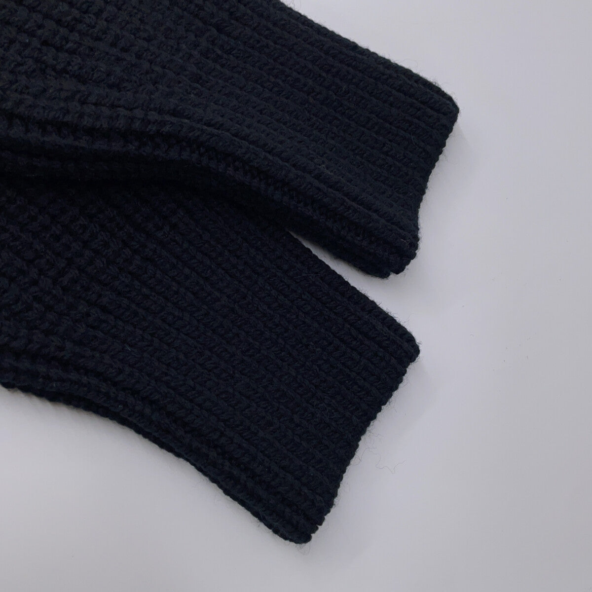 DRIES VAN NOTEN ドリスヴァンノッテン 24AW ブラック MONTY BIS 2707 M.K.SWEATER ドライバーズニット トップス