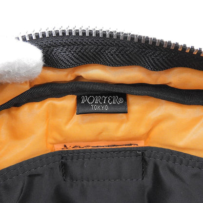 PORTER ポーター 新品同様 TANKER タンカー ナイロン ショルダーバッグ L メンズ ブラック 622-68810 ショルダーバッグ