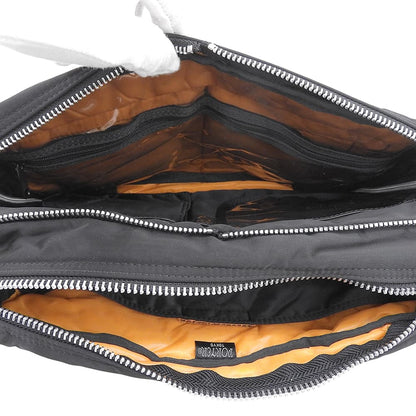 PORTER ポーター 新品同様 TANKER タンカー ナイロン ショルダーバッグ L メンズ ブラック 622-68810 ショルダーバッグ