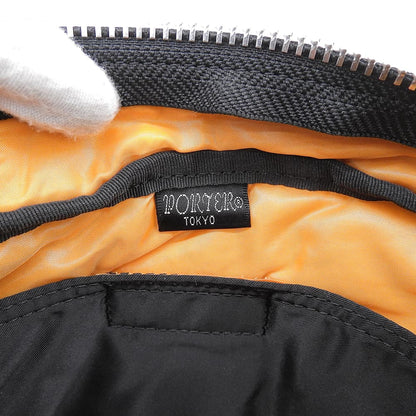 PORTER ポーター 新品同様 TANKER タンカー ナイロン ショルダーバッグ L メンズ ブラック 622-68810 ショルダーバッグ