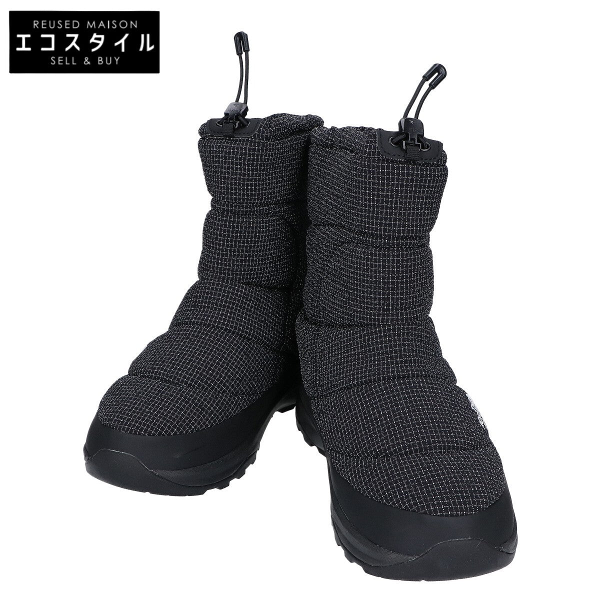 Excellent condition NF52470 Black x Black Waterproof VII Dyneema Nuptse Bootie Shoes 28cm Men's