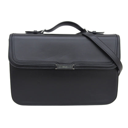BALLY バリー 美品 レザー DEKO 2WAYブリーフケース ビジネスバッグ ブリーフケース メンズ ブラック ビジネスバッグ ブリーフケース
