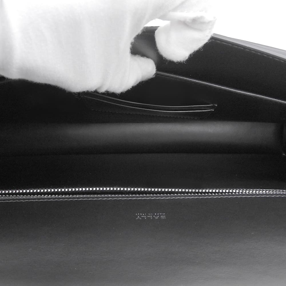 BALLY バリー 美品 レザー DEKO 2WAYブリーフケース ビジネスバッグ ブリーフケース メンズ ブラック ビジネスバッグ ブリーフケース