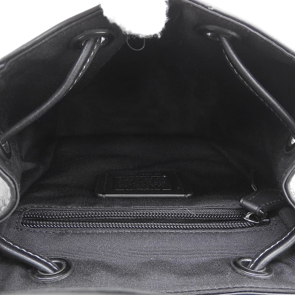 COACH コーチ 美品 レザー レーサー パック ボディバッグ メンズ ブラック CU111 ボディバッグ