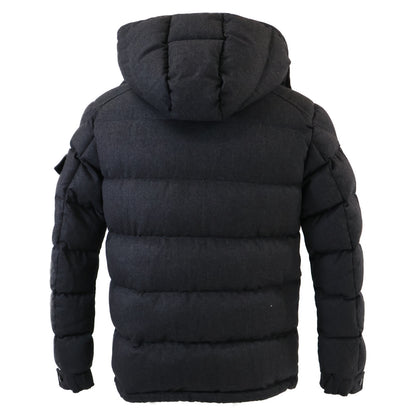 MONTGENEVRE Hooded Down Jacket, Size 1, Men's