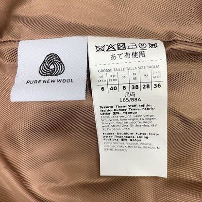 MAXMARA STUDIO 麦丝玛拉工作室 23601612396 驼色 100%羊毛 腰带大衣 大衣 美国码 6