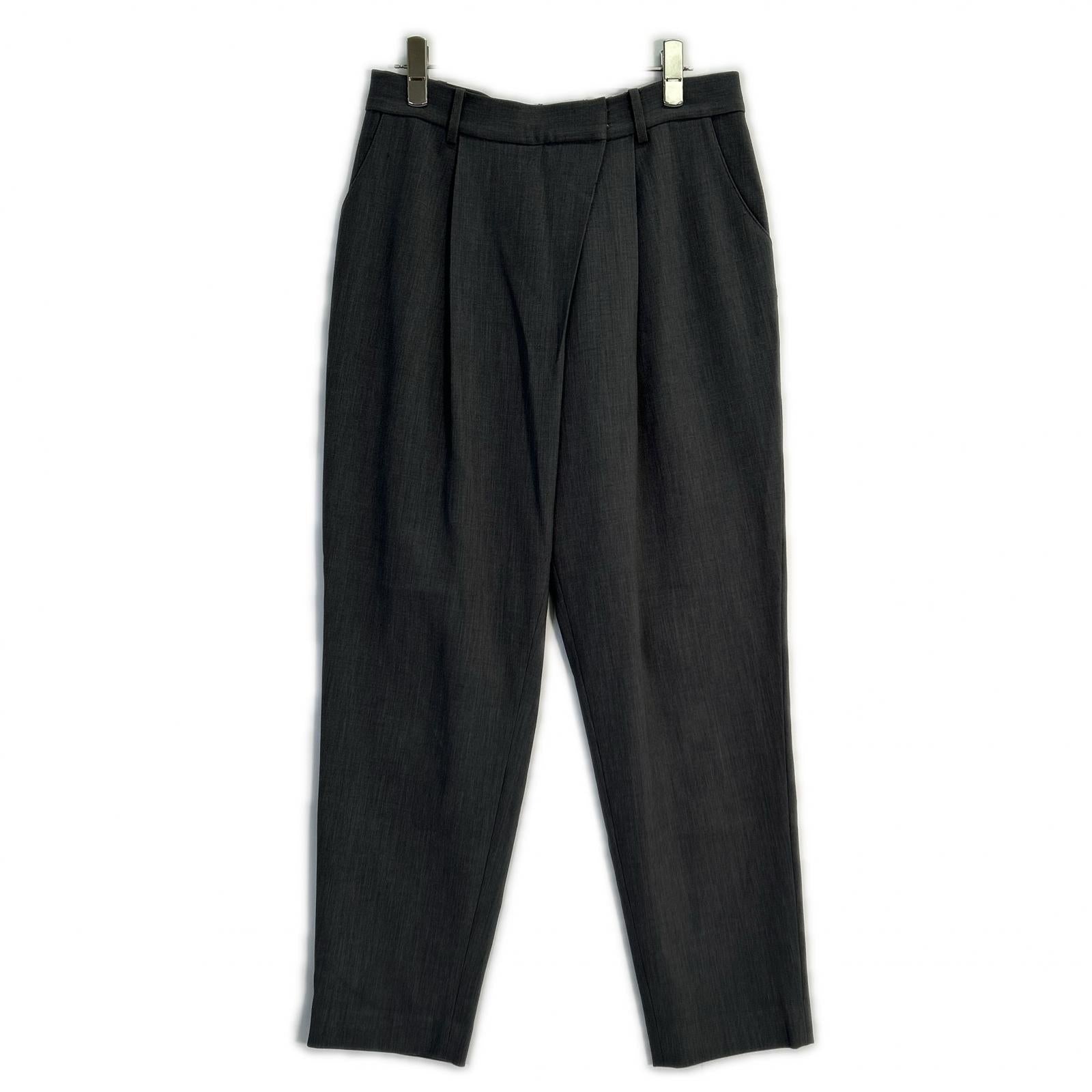 SOEJU ソージュ ｸﾞﾚｰ ｳｰﾙﾗｲｸﾀｯｸﾊﾟﾝﾂ ボトムス L – style-eco.shop