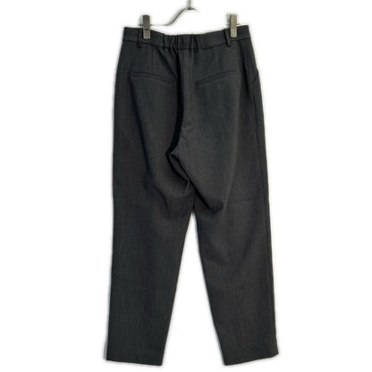 SOEJU Gray Wool-like Tuck Pants Bottoms L