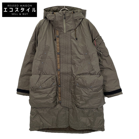 NANGA ナンガ ND2441-1C006 グリーン AURORA TEX DOWN FIELD HALF COAT オーロラテックスダウンフィールドハーフコート コート