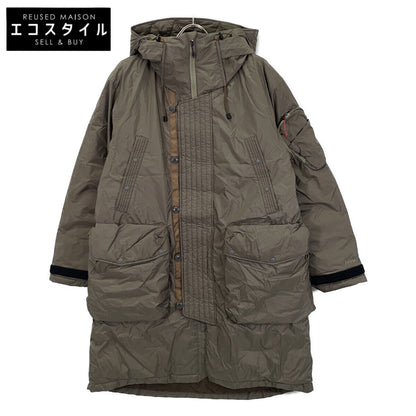 NANGA ナンガ ND2441-1C006 グリーン AURORA TEX DOWN FIELD HALF COAT オーロラテックスダウンフィールドハーフコート コート