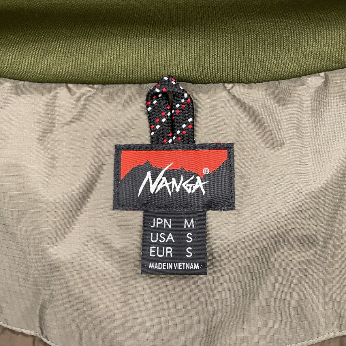 NANGA ナンガ ND2441-1C006 グリーン AURORA TEX DOWN FIELD HALF COAT オーロラテックスダウンフィールドハーフコート コート