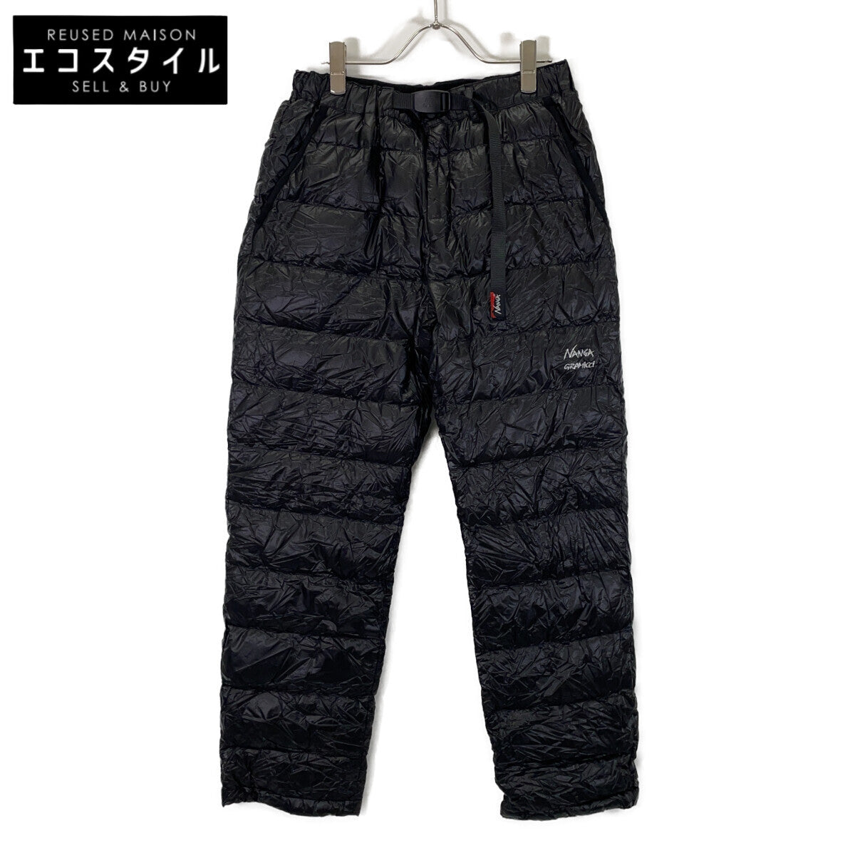 NANGA x Gramicci GUP2-F3001 Black UL Portable Down Pants Bottoms M