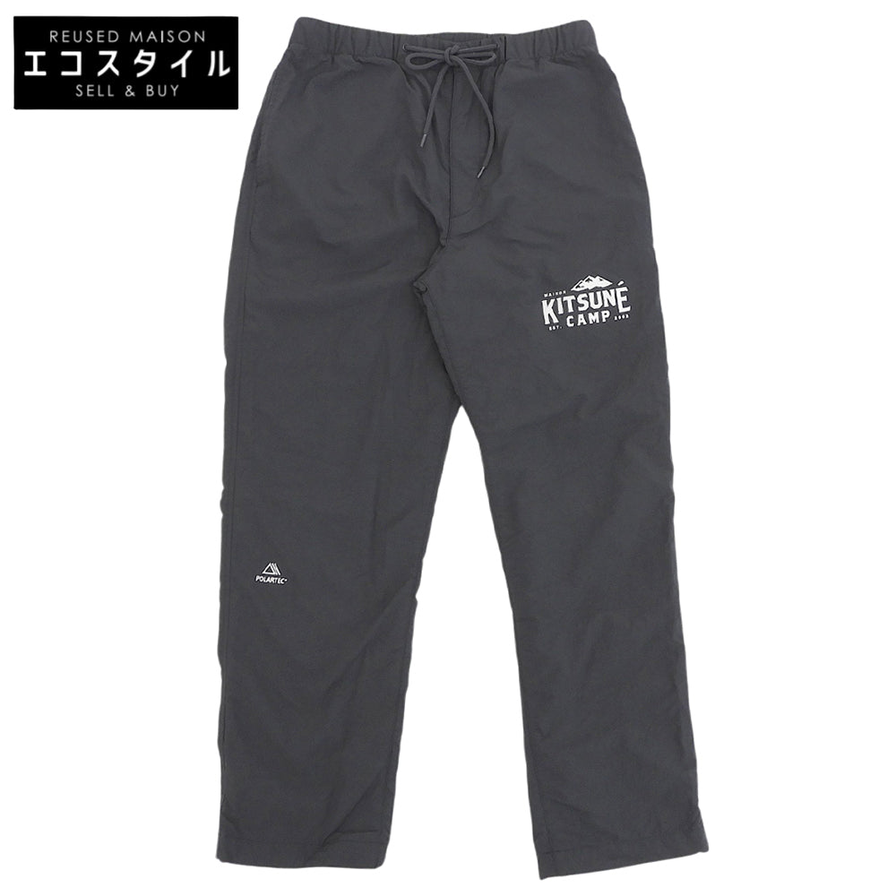 CAMP WARMUP PANTS 运动裤 裤子 男款 木炭灰 S KMS32540 裤子 S 男款