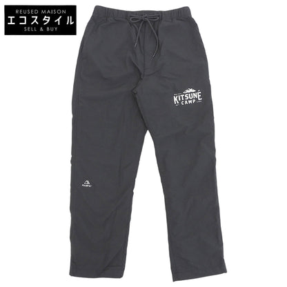 CAMP WARMUP PANTS 运动裤 裤子 男款 木炭灰 S KMS32540 裤子 S 男款