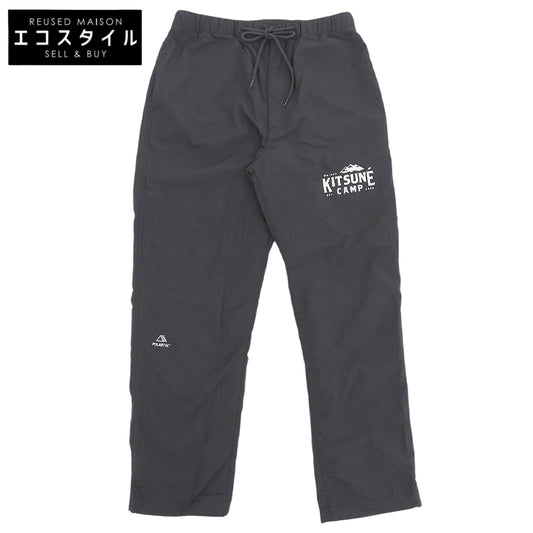 CAMP WARMUP PANTS Easy Pants Bottoms Men's Charcoal Gray S KMS32540 Bottoms S Men's