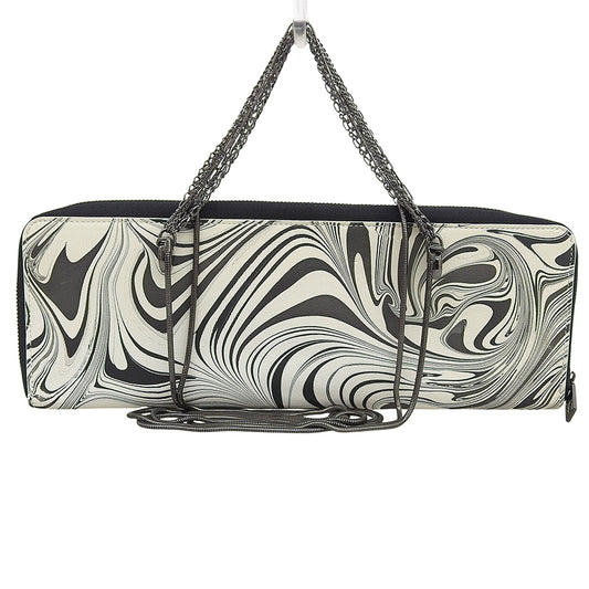 discord Discord Marble Pattern Wallet Bag Shoulder Bag Ladies Black x White 17SS Shoulder Bag