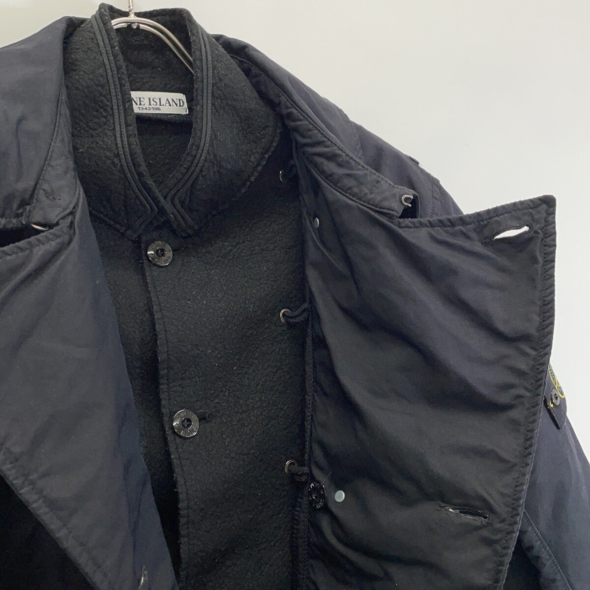 STONE ISLAND ストーンアイランド 08AW 49154E49 black DAVID TC DUTCH ROPE JACKET jacket