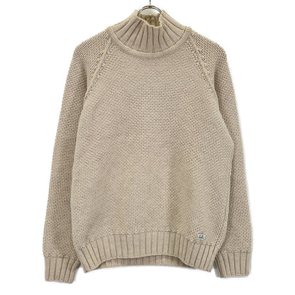 CPU0314 001048 Ivory High Neck Raglan Sleeve Knit Top 48 Men's