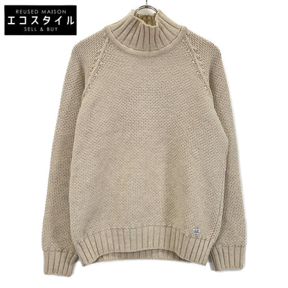 CPU0314 001048 Ivory High Neck Raglan Sleeve Knit Top 48 Men's