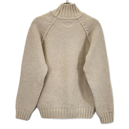 CPU0314 001048 Ivory High Neck Raglan Sleeve Knit Top 48 Men's