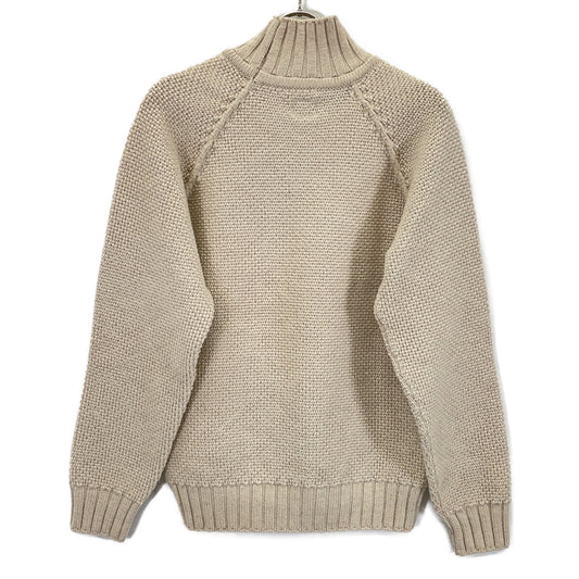 CPU0314 001048 Ivory High Neck Raglan Sleeve Knit Top 48 Men's