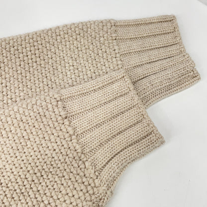 CPU0314 001048 Ivory High Neck Raglan Sleeve Knit Top 48 Men's