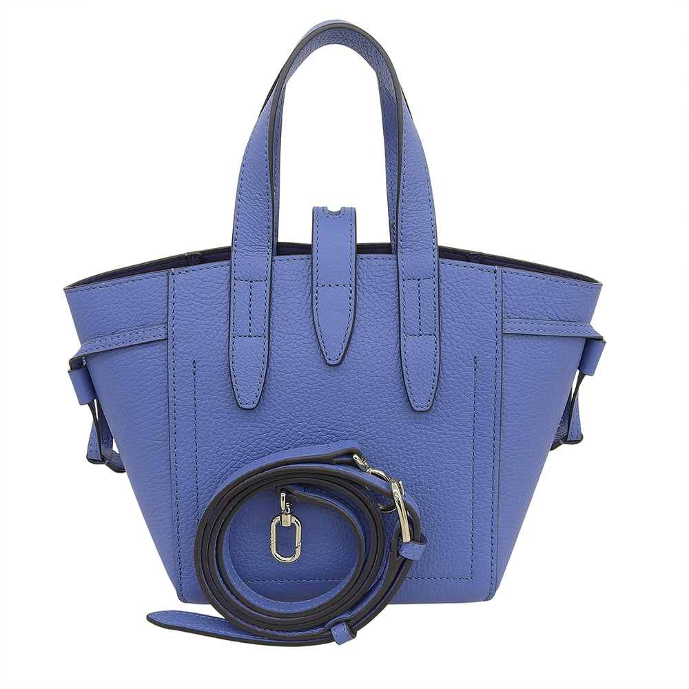 FURLA フルラ 美品 NET MINI 2WAYハンドバッグ ハンドバッグ レディース ブルー BASRFUA HSF000 ハンドバッグ