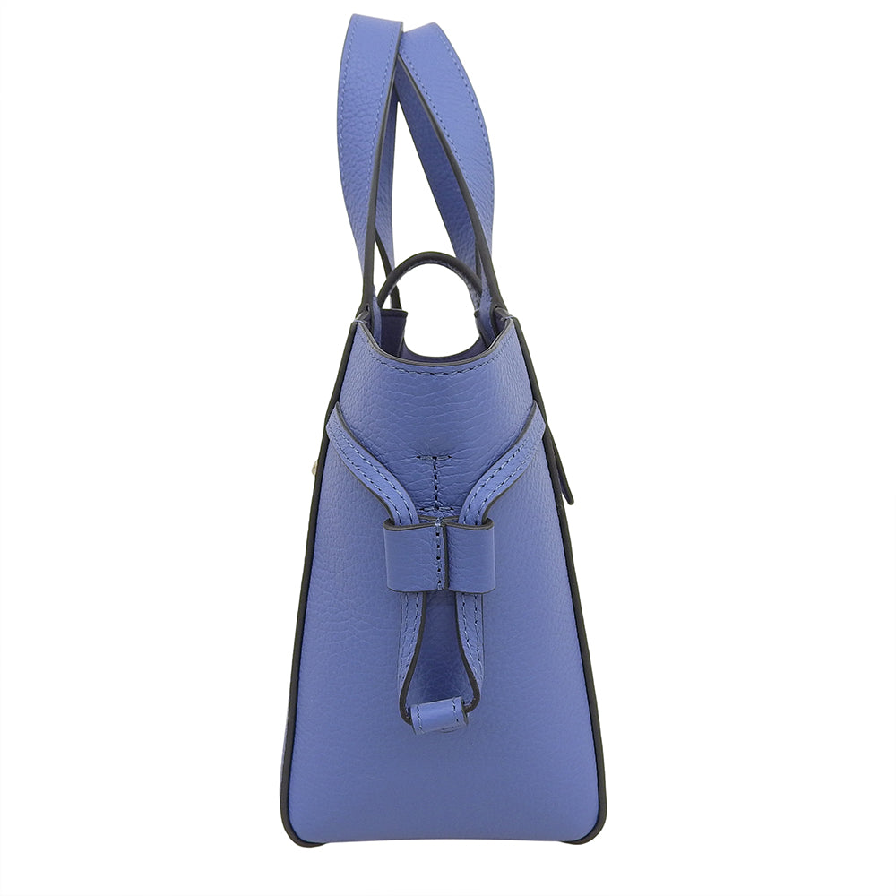 FURLA フルラ 美品 NET MINI 2WAYハンドバッグ ハンドバッグ レディース ブルー BASRFUA HSF000 ハンドバッグ