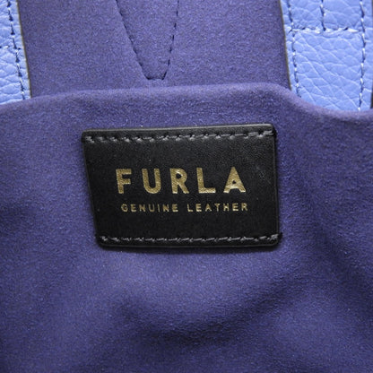 FURLA フルラ 美品 NET MINI 2WAYハンドバッグ ハンドバッグ レディース ブルー BASRFUA HSF000 ハンドバッグ