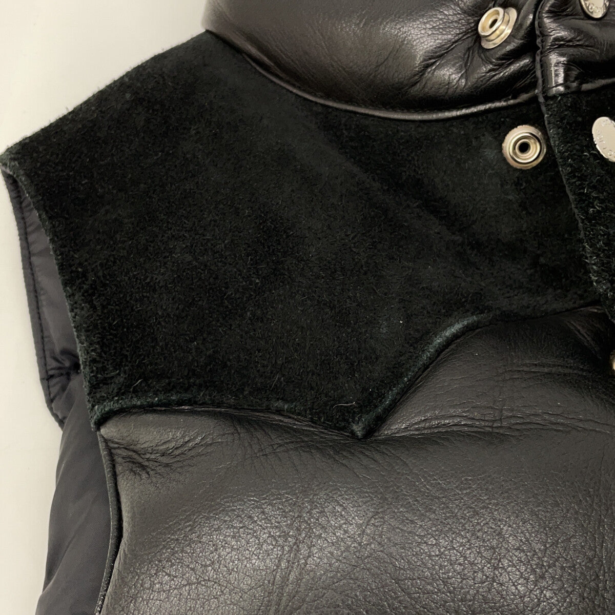 THE REAL MCCOY'S ザリアルマッコイズ MJ22119 ﾌﾞﾗｯｸ ﾃﾞｨｱｽｷﾝ×ｶｳﾊｲﾄﾞ