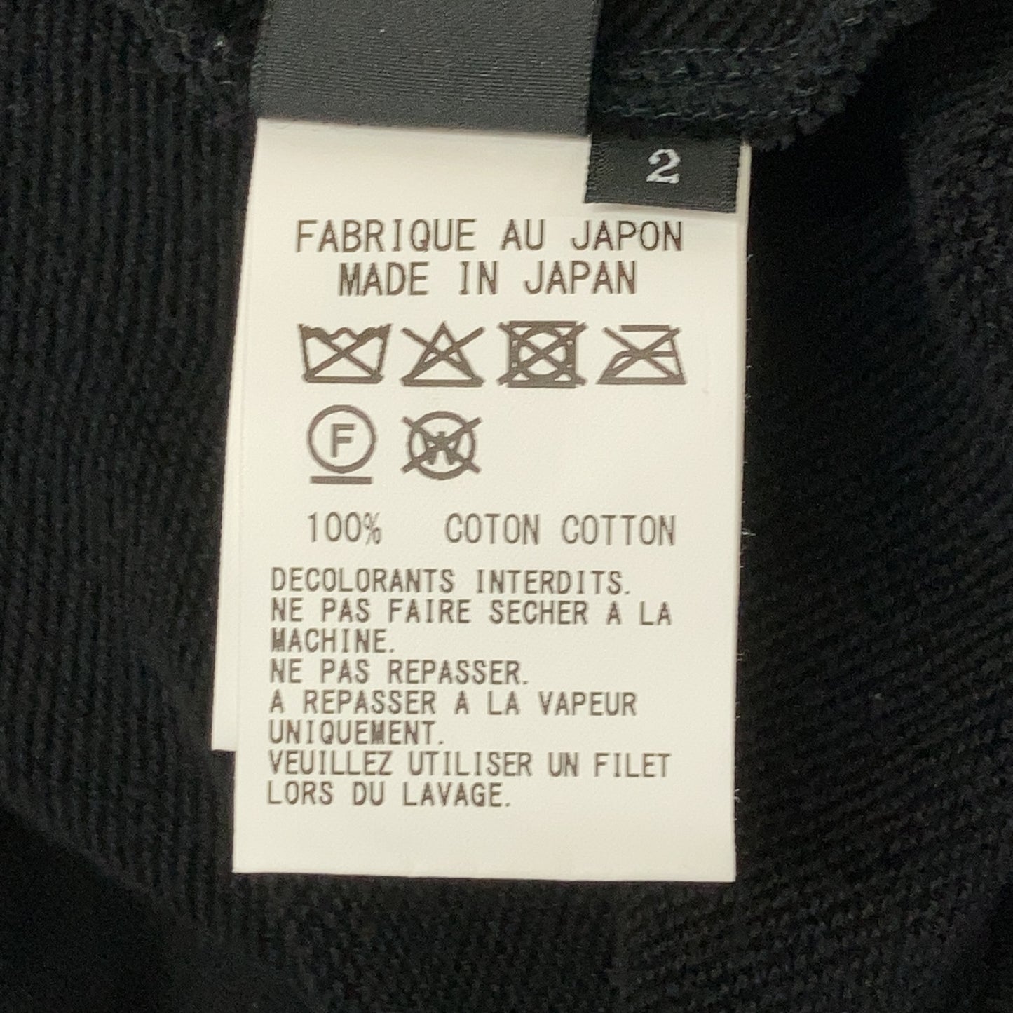 Y's Yohji Yamamoto 【美品/25AW】YL-T02-060 SOFT FRENCHTERRY RIGHT POCKET SWEATSHIRT 卫衣/上衣