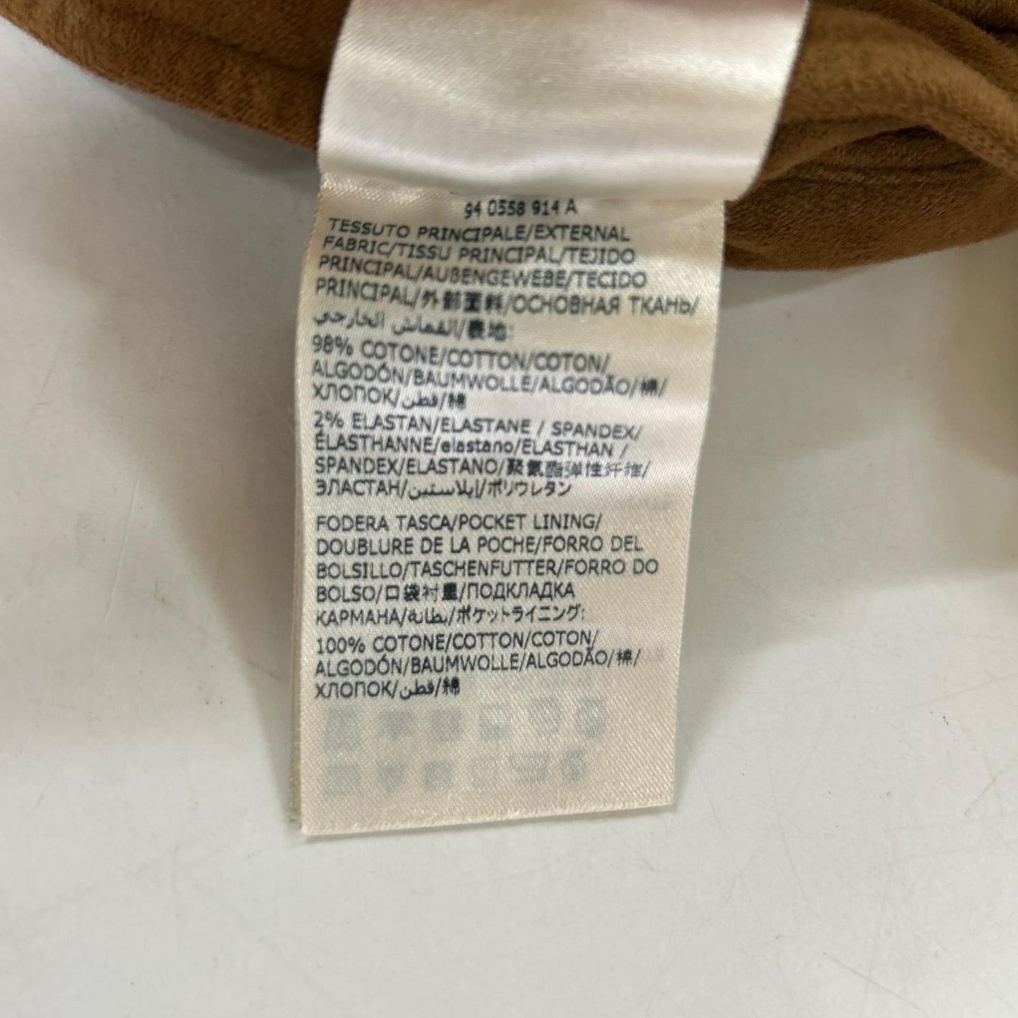 INCOTEX Brown 1-Pleat Tapered Slacks Bottoms 50