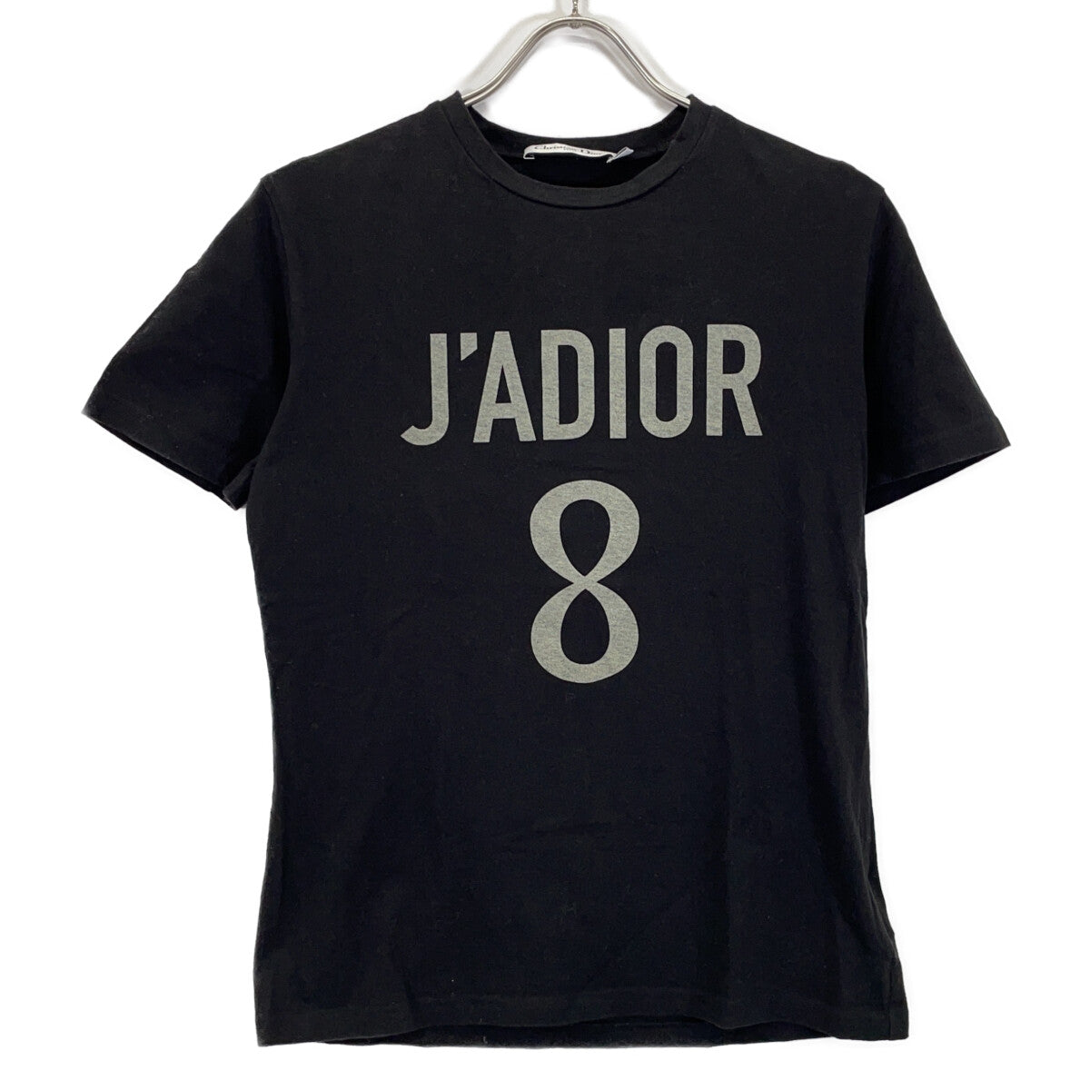 Christian Dior 【Domestic Regular Product】213T03TC001 J'ADIOR8 Logo Crew Neck Linen Blend Short Sleeve T-shirt/Top