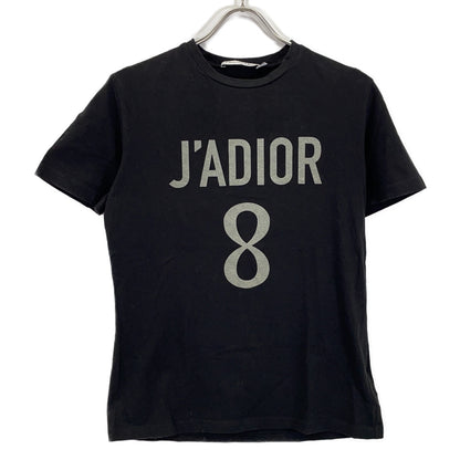 Christian Dior 【Domestic Regular Product】213T03TC001 J'ADIOR8 Logo Crew Neck Linen Blend Short Sleeve T-shirt/Top