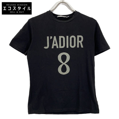 Christian Dior 【Domestic Regular Product】213T03TC001 J'ADIOR8 Logo Crew Neck Linen Blend Short Sleeve T-shirt/Top