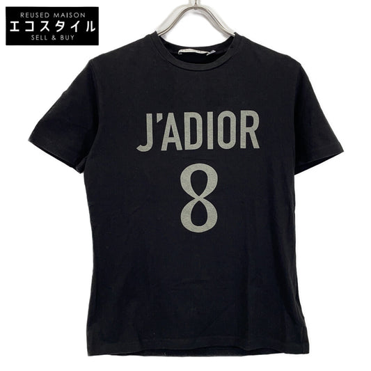 Christian Dior クリスチャンディオール 【国内正規】213T03TC001 J'ADIOR8 ロゴ クルーネック リネン混 半袖Tシャツ/ トップス