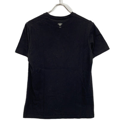 Christian Dior 【Domestic Regular Product】213T03TC001 J'ADIOR8 Logo Crew Neck Linen Blend Short Sleeve T-shirt/Top