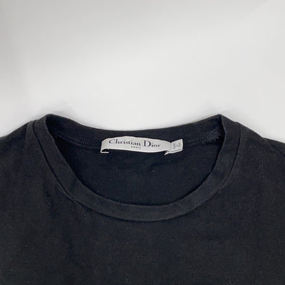 Christian Dior 【Domestic Regular Product】213T03TC001 J'ADIOR8 Logo Crew Neck Linen Blend Short Sleeve T-shirt/Top