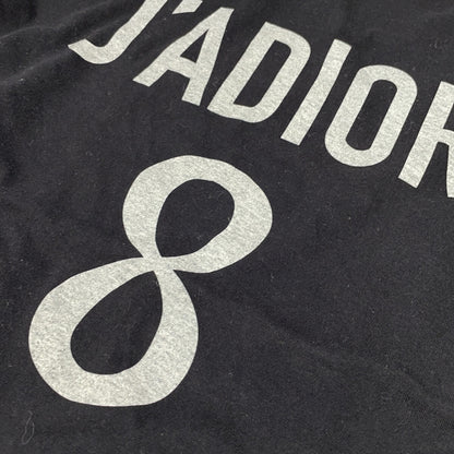 Christian Dior 【Domestic Regular Product】213T03TC001 J'ADIOR8 Logo Crew Neck Linen Blend Short Sleeve T-shirt/Top