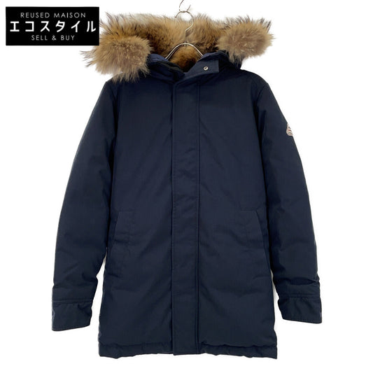 PYRENEX ピレネックス HMK009 ネイビー ANNCEY アヌシー ファー付きダウンジャケット ジャケット