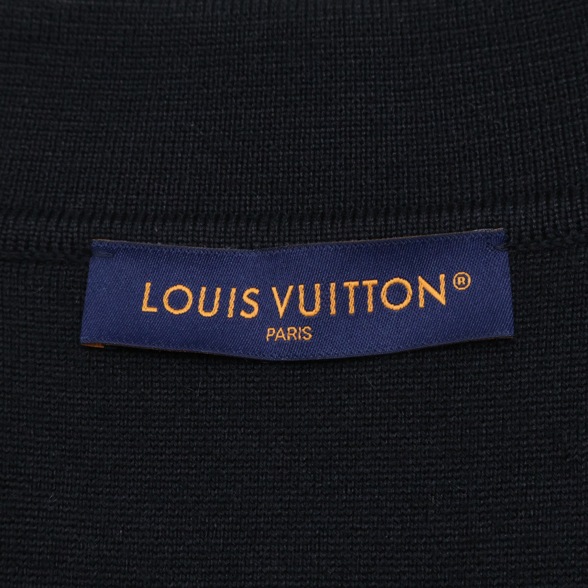【美品/国内正品/25年款】RM251MJ NTY HSN42W EMBOSS TECHNICAL WOOL JACKET 压纹LV标志拉链针织夹克 夹克 XL 男士