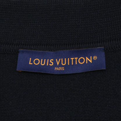 【美品/国内正品/25年款】RM251MJ NTY HSN42W EMBOSS TECHNICAL WOOL JACKET 压纹LV标志拉链针织夹克 夹克 XL 男士