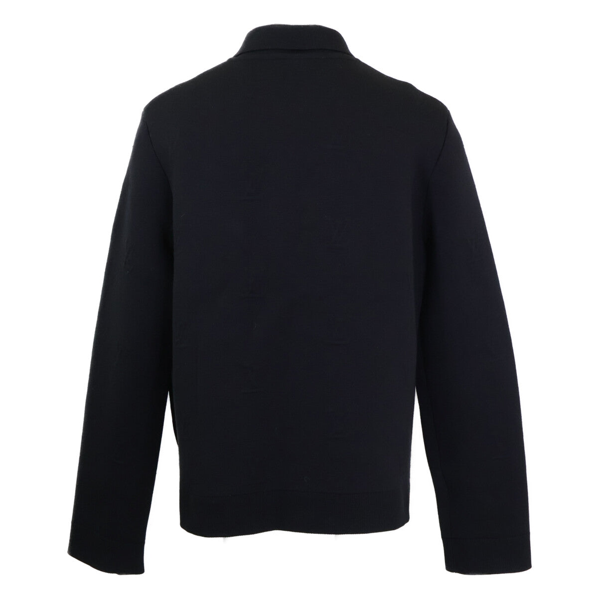 【美品/国内正品/25年款】RM251MJ NTY HSN42W EMBOSS TECHNICAL WOOL JACKET 压纹LV标志拉链针织夹克 夹克 XL 男士