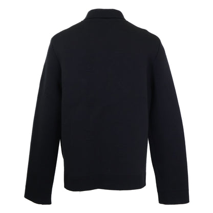 【美品/国内正品/25年款】RM251MJ NTY HSN42W EMBOSS TECHNICAL WOOL JACKET 压纹LV标志拉链针织夹克 夹克 XL 男士