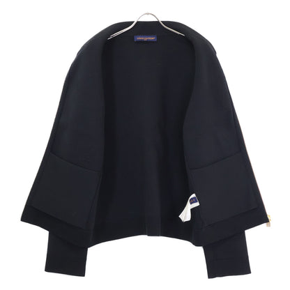 【美品/国内正品/25年款】RM251MJ NTY HSN42W EMBOSS TECHNICAL WOOL JACKET 压纹LV标志拉链针织夹克 夹克 XL 男士