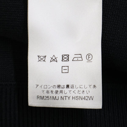 【美品/国内正品/25年款】RM251MJ NTY HSN42W EMBOSS TECHNICAL WOOL JACKET 压纹LV标志拉链针织夹克 夹克 XL 男士