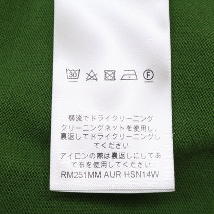 LOUIS VUITTON Louis Vuitton [Excellent Condition / Domestic Regular Product / Made in 2025] RM251MM AUR HSN14W Dog Logo Crew Neck Short Sleeve Knit Sweater / Top