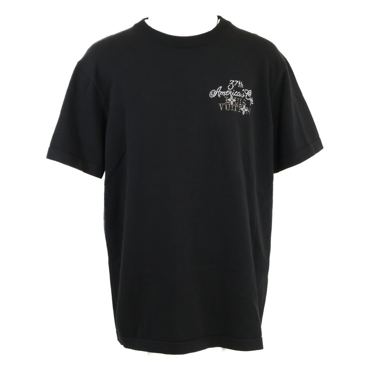 LOUIS VUITTON 路易威登 【全新同款/国内正品/24AW】RM242MH OY8 HRN57W 镶饰短袖棉质圆领衫 第37届美洲杯帆船赛 短袖针织衫/上衣
