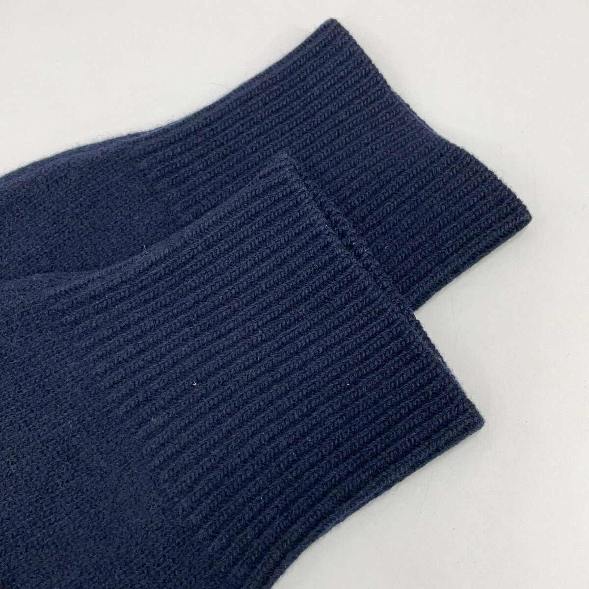 JSMR751001 20AW Dark Navy 100% Wool Slit Oversized Knit Top 29 Men's