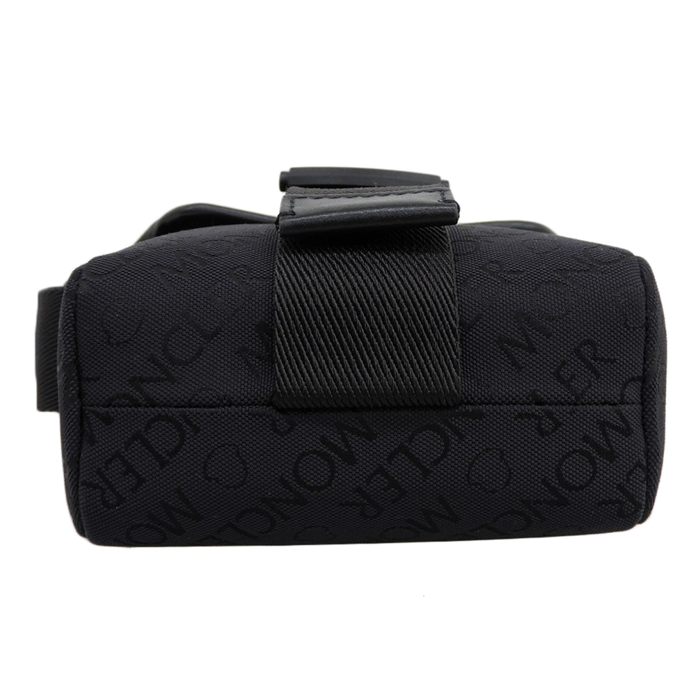 MONCLER モンクレール 美品 SPREAD CROSS BODY クロスボディショルダーバッグ メンズ ブラック 22年製 ショルダーバッグ